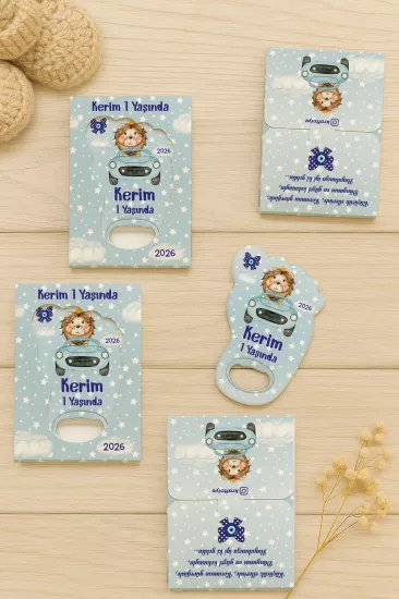 Ayak İzi Açacak Magnet | Bebek Hediyelikleri