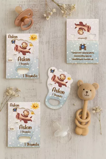 Ayak İzi Açacak Magnet | Bebek Hediyelikleri