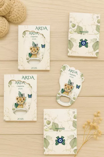 Ayak İzi Açacak Magnet | Bebek Hediyelikleri