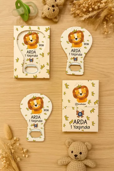 Kutulu Balon Açacak Magnet – Yeni Doğan, Baby Shower, Doğum Günü, Diş Buğdayı Hediyesi