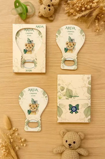 Kutulu Balon Açacak Magnet – Yeni Doğan, Baby Shower, Doğum Günü, Diş Buğdayı Hediyesi