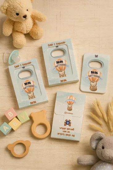 Yeni Doğan ve Baby Shower Açacak Magnet | Kutulu Hediyelik