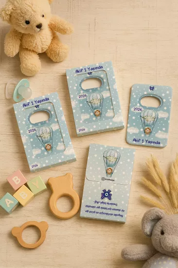 Yeni Doğan ve Baby Shower Açacak Magnet | Kutulu Hediyelik