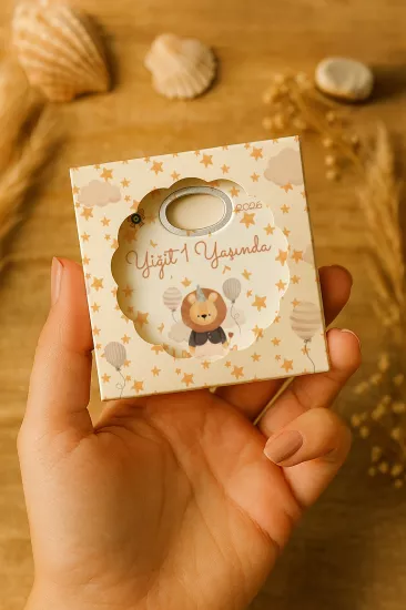 Kutulu Papatya Bardak Altlığı Açacak Magnet