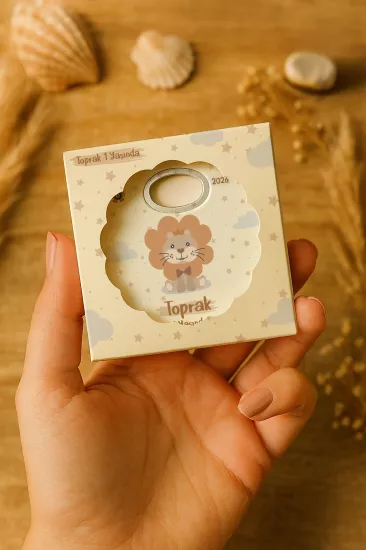 Kutulu Papatya Bardak Altlığı Açacak Magnet