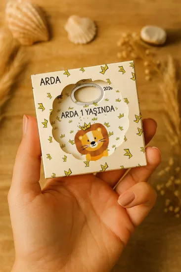 Kutulu Papatya Bardak Altlığı Açacak Magnet