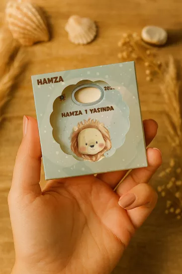 Kutulu Papatya Bardak Altlığı Açacak Magnet