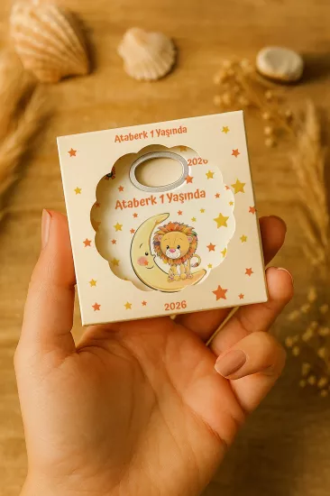 Kutulu Papatya Bardak Altlığı Açacak Magnet