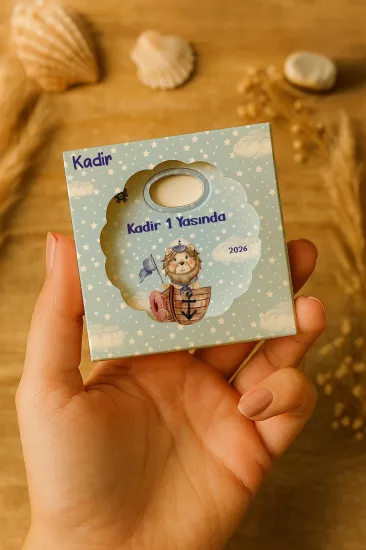 Kutulu Papatya Bardak Altlığı Açacak Magnet