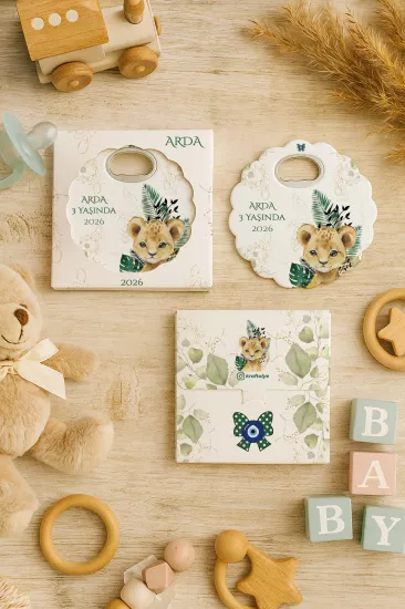 Kutulu Papatya Bardak Altlığı Açacak Magnet