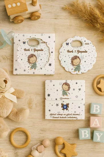Kutulu Papatya Bardak Altlığı Açacak Magnet