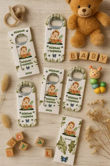 Bebek & Doğum Günü Kutulu Açacak Magnet