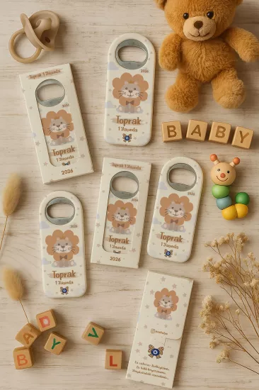 Bebek & Doğum Günü Kutulu Açacak Magnet