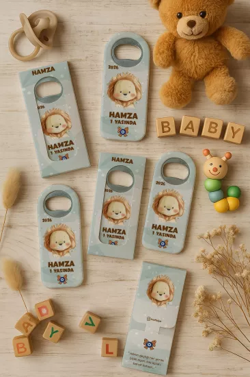 Bebek & Doğum Günü Kutulu Açacak Magnet
