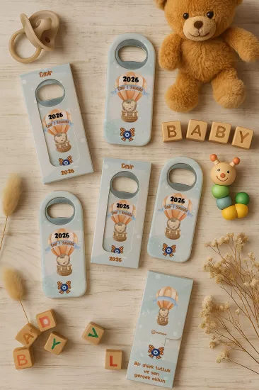 Bebek & Doğum Günü Kutulu Açacak Magnet