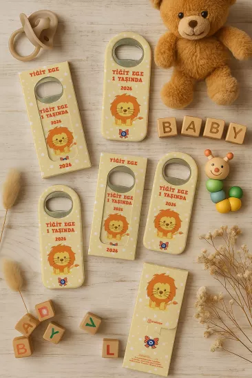 Bebek & Doğum Günü Kutulu Açacak Magnet
