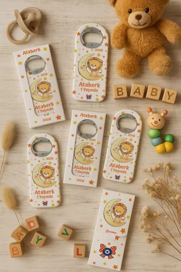 Bebek & Doğum Günü Kutulu Açacak Magnet
