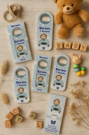 Bebek & Doğum Günü Kutulu Açacak Magnet