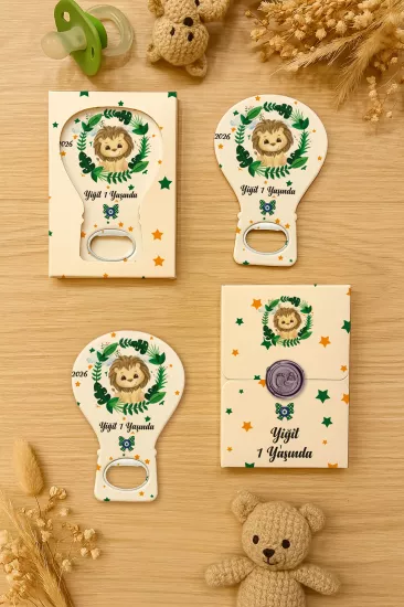 Mühürlü Kutulu Balon Açacak Magnet – Yeni Doğan, Doğum Günü, Baby Shower, Diş Buğdayı Hediyesi