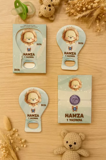Mühürlü Kutulu Balon Açacak Magnet – Yeni Doğan, Doğum Günü, Baby Shower, Diş Buğdayı Hediyesi