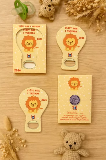 Mühürlü Kutulu Balon Açacak Magnet – Yeni Doğan, Doğum Günü, Baby Shower, Diş Buğdayı Hediyesi