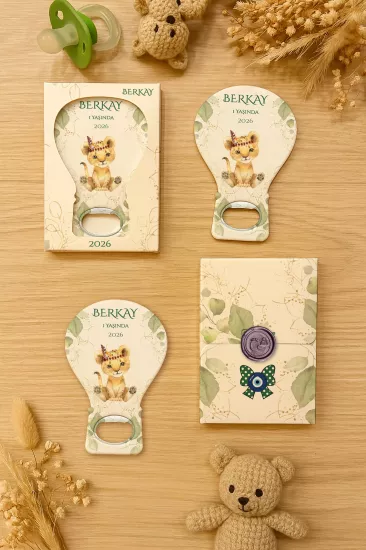Mühürlü Kutulu Balon Açacak Magnet – Yeni Doğan, Doğum Günü, Baby Shower, Diş Buğdayı Hediyesi