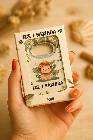 Mühürlü Açacak Magnet – Bebek Hediyesi
