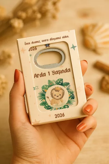 Mühürlü Açacak Magnet – Bebek Hediyesi