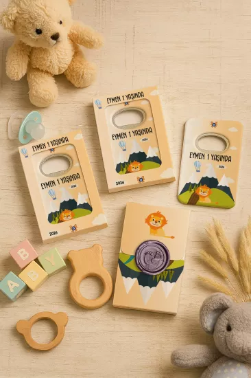 Mühürlü Açacak Magnet – Bebek Hediyesi