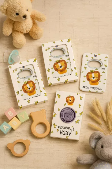 Mühürlü Açacak Magnet – Bebek Hediyesi