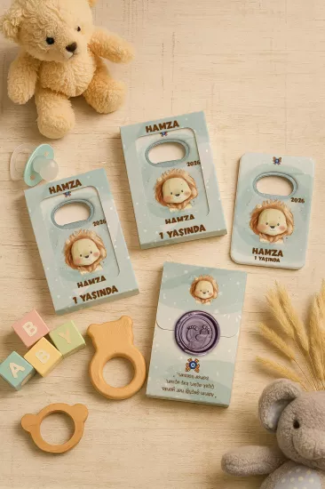 Mühürlü Açacak Magnet – Bebek Hediyesi