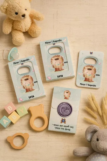 Mühürlü Açacak Magnet – Bebek Hediyesi