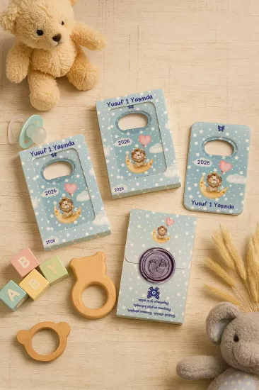 Mühürlü Açacak Magnet – Bebek Hediyesi