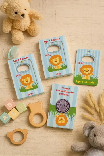 Mühürlü Açacak Magnet – Bebek Hediyesi