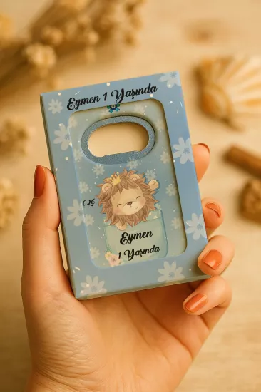 Mühürlü Açacak Magnet – Bebek Hediyesi