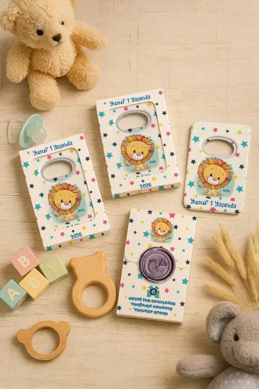 Mühürlü Açacak Magnet – Bebek Hediyesi