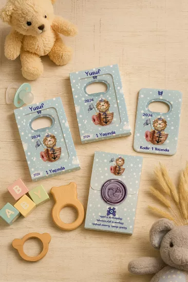 Mühürlü Açacak Magnet – Bebek Hediyesi