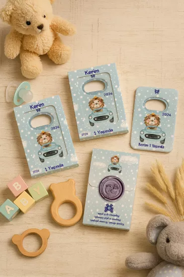 Mühürlü Açacak Magnet – Bebek Hediyesi