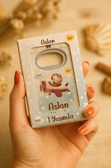 Mühürlü Açacak Magnet – Bebek Hediyesi
