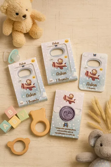 Mühürlü Açacak Magnet – Bebek Hediyesi