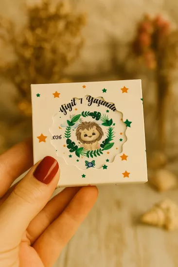 Kişiye Özel Mühürlü Kutulu Kapak Açacak Magnet