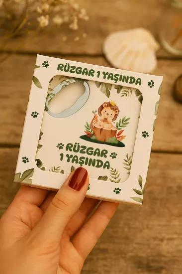 Mühürlü Kutulu Bardak Altlığı Açacak Magnet