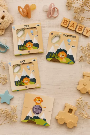 Mühürlü Kutulu Bardak Altlığı Açacak Magnet