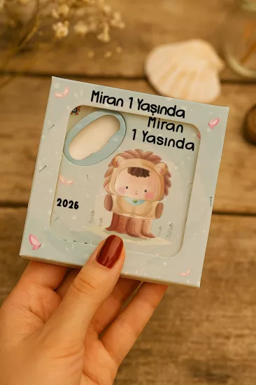 Mühürlü Kutulu Bardak Altlığı Açacak Magnet