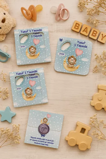 Mühürlü Kutulu Bardak Altlığı Açacak Magnet