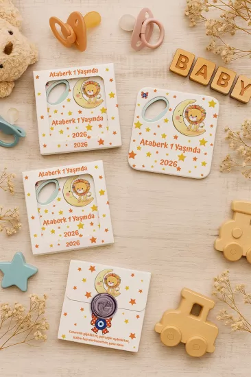 Mühürlü Kutulu Bardak Altlığı Açacak Magnet