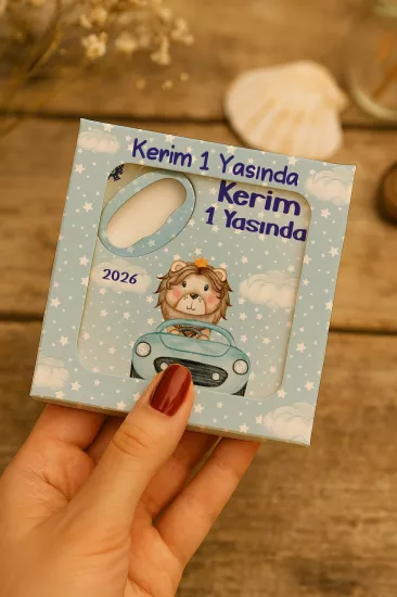 Mühürlü Kutulu Bardak Altlığı Açacak Magnet