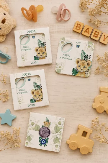 Mühürlü Kutulu Bardak Altlığı Açacak Magnet