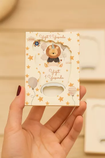 Mühürlü Ayak İzi Magnet | Bebek Hediyelikleri