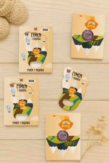 Mühürlü Ayak İzi Magnet | Bebek Hediyelikleri